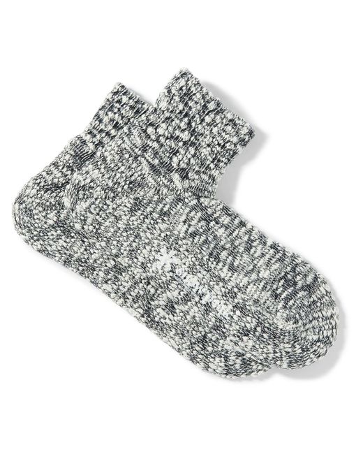 Snow Peak Metallic Gara Gara Cotton-blend Socks for men