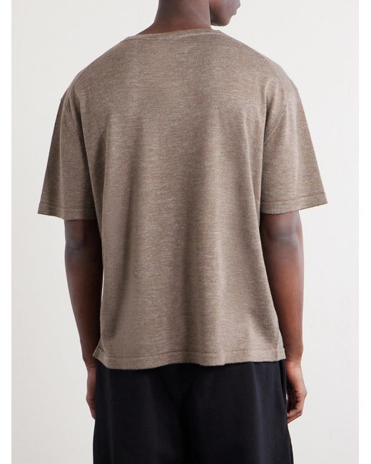 The Elder Statesman Gray Lenny Wool for men