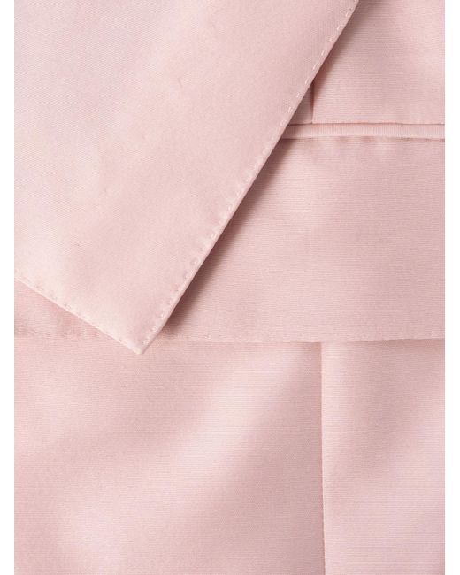 Tom Ford Atticus Sakko aus einer Woll-Seidenmischung in Pink für Herren