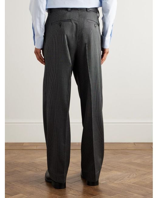 Pantaloni A Gamba Dritta di mfpen in Gray da Uomo