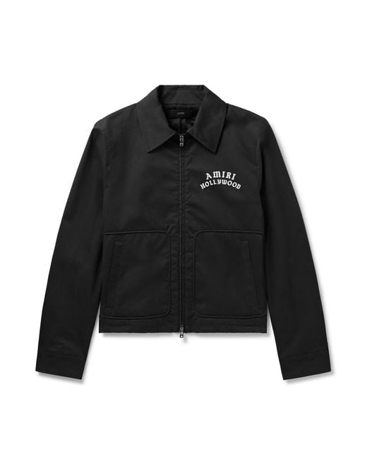 Amiri Black Jackets for men