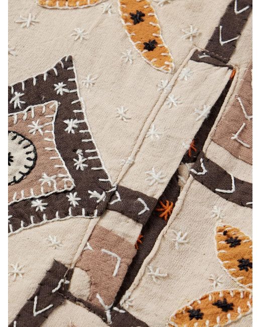 Giacca Patchwork di Kartik Research in Natural da Uomo