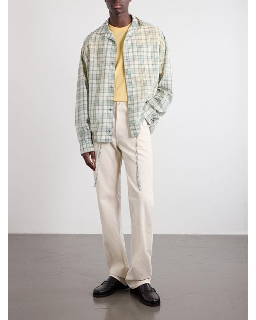 A.P.C. Natural Rescue Straight-Leg Recycled Cotton-Twill Jeans for men