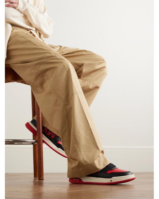 Amiri Red Classic Low for men