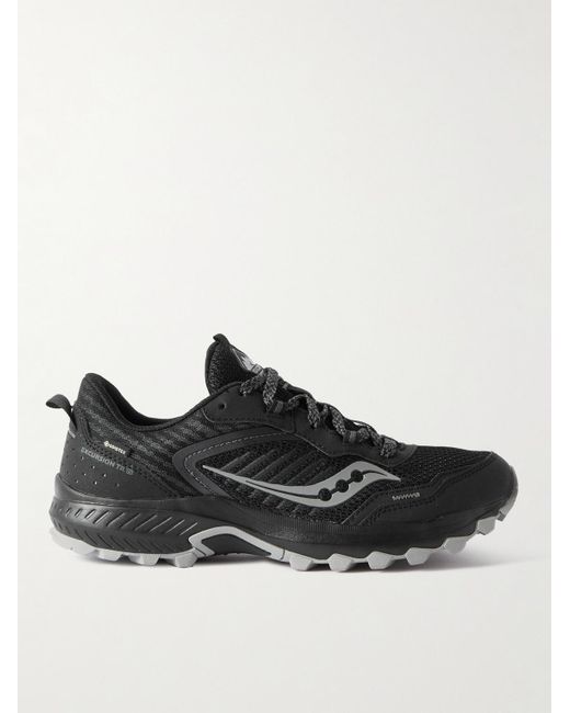 Saucony Excursion Tr15 Gtx Rubber-trimmed Gore-tex Running Sneakers in ...