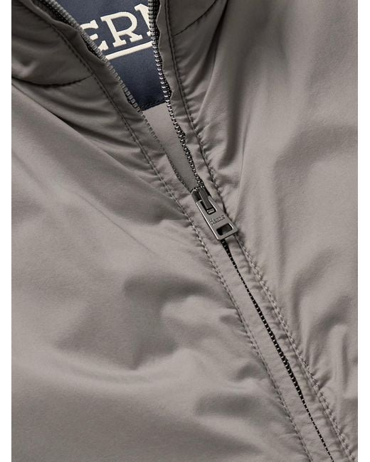 Herno Gray Padded Shell Gilet for men