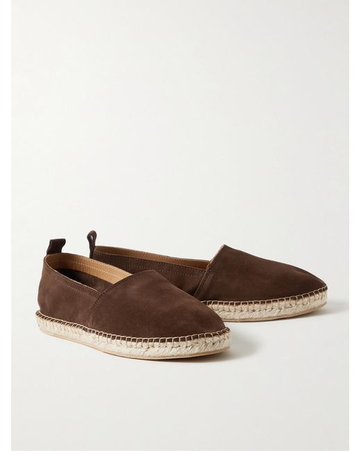 Mr P. Brown George Suede Espadrilles for men