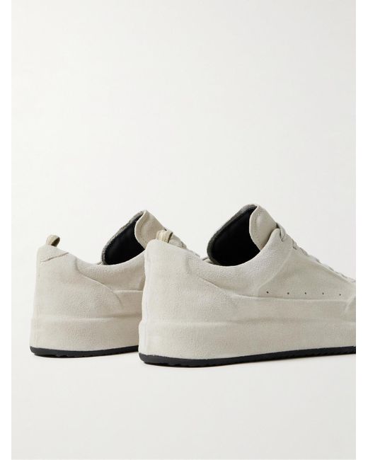 Sneakers in camoscio Ace di Officine Creative in White da Uomo