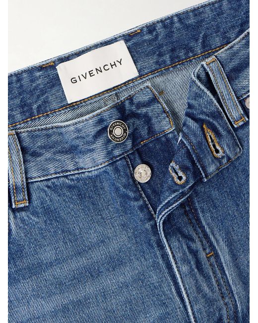 Givenchy Blue Straight-Leg Jeans for men