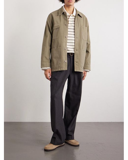 A.P.C. Natural Denim Overshirt for men