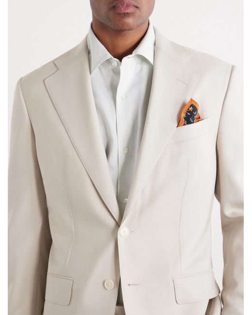 Thom Sweeney Natural Wool Suit for men