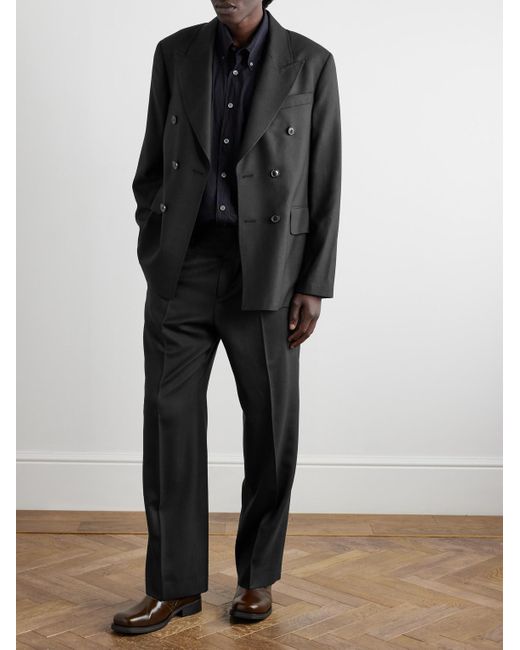 Our Legacy Men's Double Breasted Blazer Black