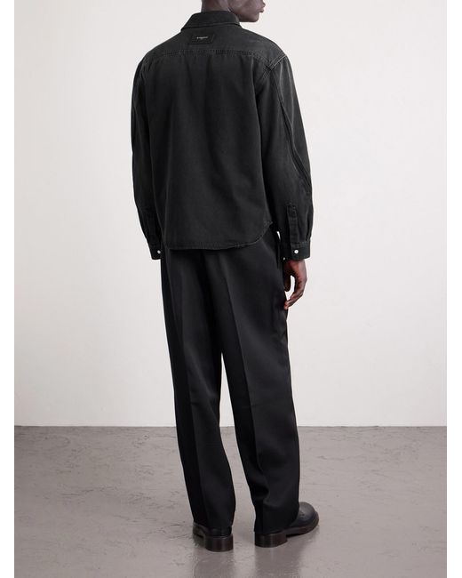Denim Shirt di Givenchy in Black da Uomo