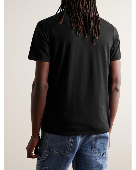 T-shirt in jersey di cotone Mercer di Alex Mill in Black da Uomo