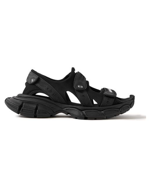 【BALENCIAGA】3xl Slide Sandal スライドサンダル Balenciaga 3Xl Slide Sandal in Black for Men | Lyst