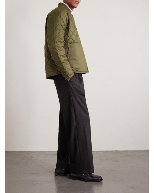 RRL Green Edmund Reversible Quilted Shell Jacket for men