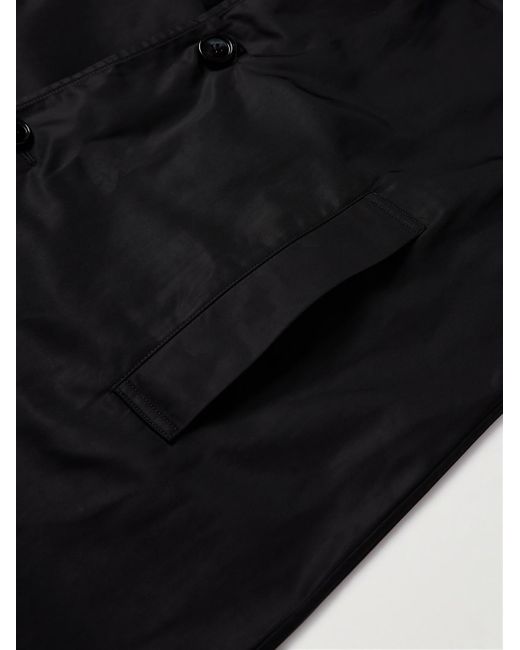 Dries Van Noten Black Shell Coat for men
