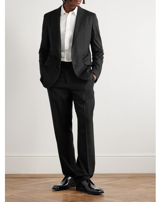 Dolce & Gabbana Black Wool Suit Jacket for men