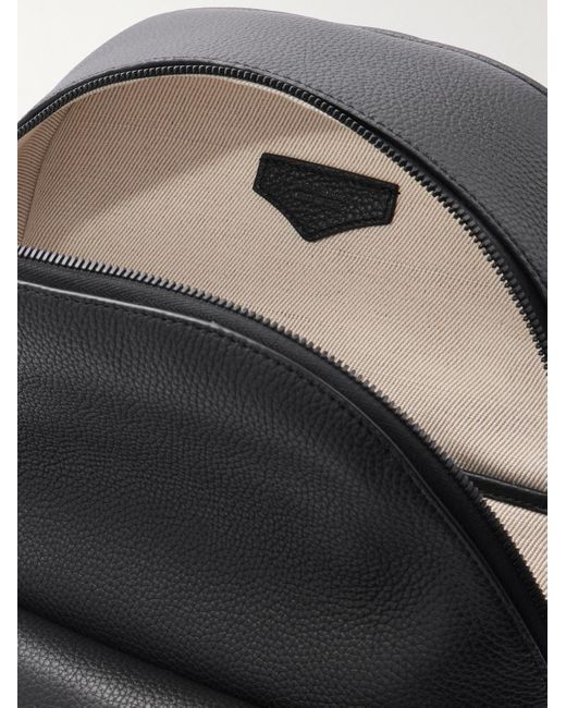 Montblanc M-Lock 4810 Rucksack aus vollnarbigem Leder in Black für Herren
