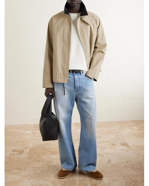 Gabriela Hearst White Norwich Cashmere Sweater for men