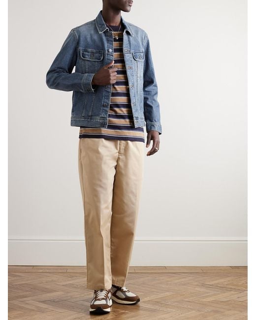 A.P.C. Blue Denim Jacket for men