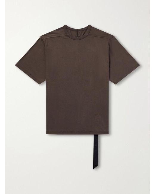 Rick Owens Brown Brad Cotton-Jersey T-Shirt for men