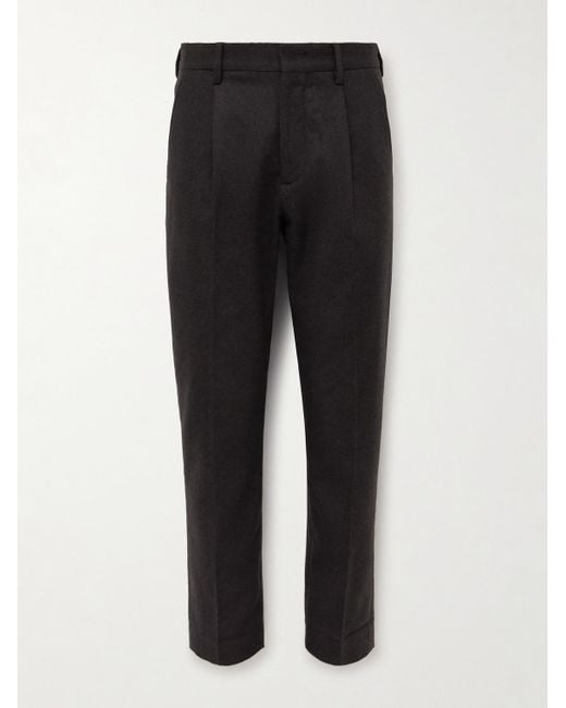 Pantaloni A Gamba Affusolata di NN07 in Black da Uomo