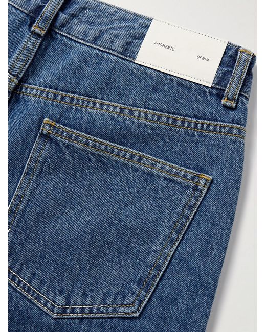 Amomento Blue Straight-Leg Jeans for men