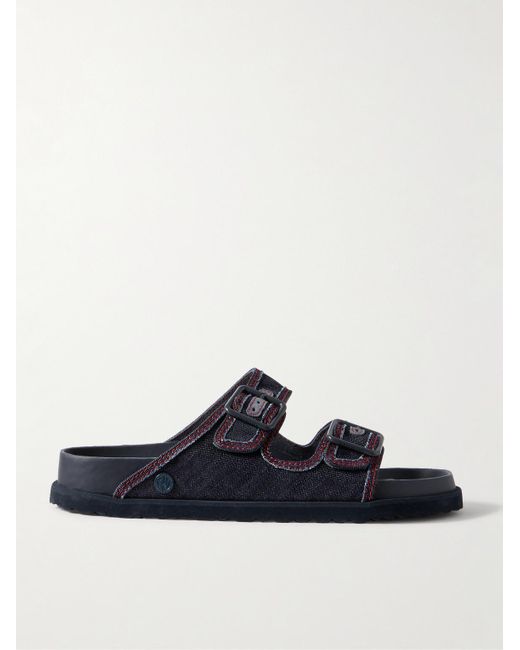 Birkenstock Blue Arizona Denim Sandals for men