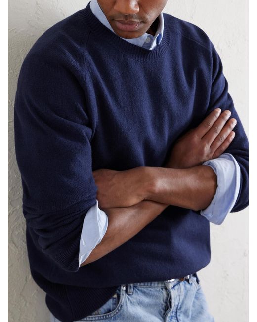 Eleventy Blue Wool Sweater for men