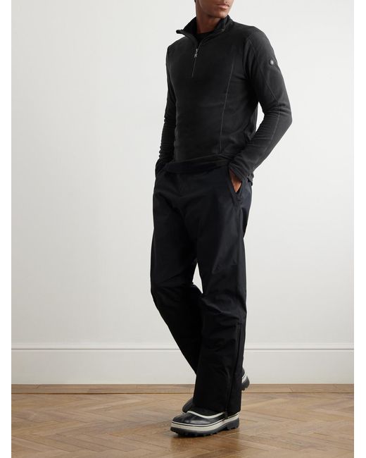 Bogner Black Harry First Stretch-fleece Ski Mid-layer for men