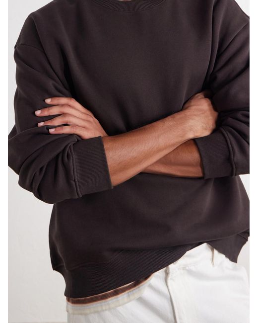 NN07 Black David 3014 Organic Cotton-Jersey Sweatshirt for men