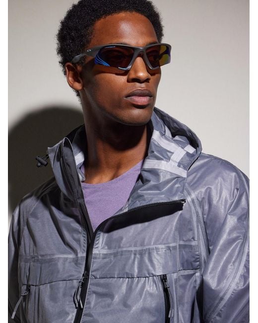 Oakley Blue Suture Jacket Acetate Sunglasses for men