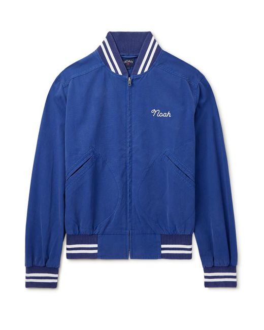 メンズ news letter logo jacket noah