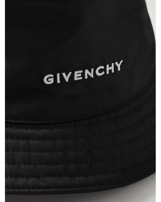 Givenchy Fischerhut aus Shell mit Logostickerei in Black für Herren