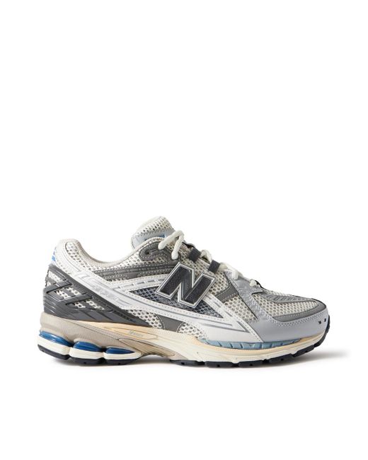 New Balance White 1906 Rubber- And Leather-trimmed Mesh Sneakers for men