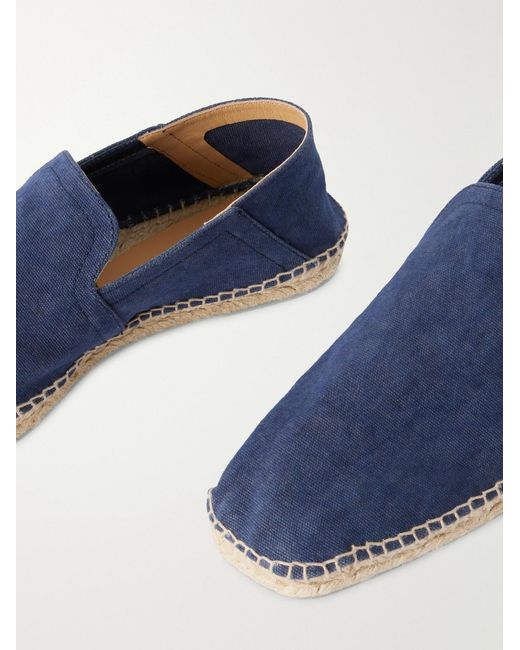 Castaner Blue Parker Canvas Espadrilles for men