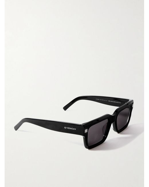 Occhiali da sole in acetato con montatura quadrata GV Day di Givenchy in Black da Uomo