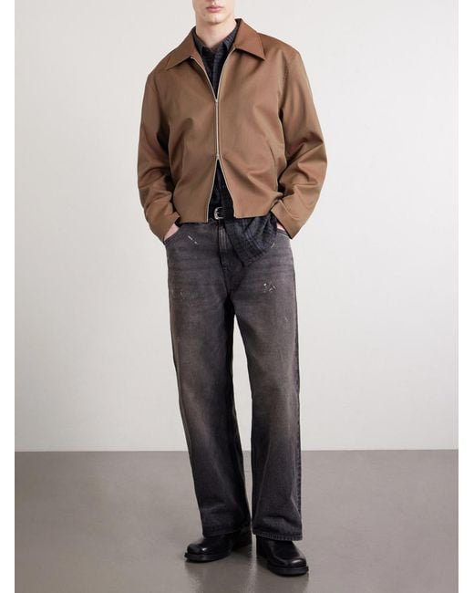 Our Legacy Brown Mini Virgin Wool Jacket for men
