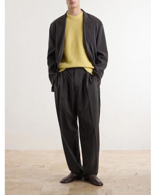 Piacenza 1733 Yellow Virgin Wool Sweater for men