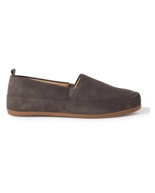 mulo suede loafers