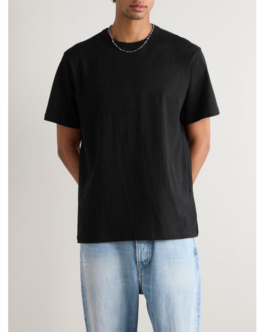 FRIZMWORKS Black Og Athletic Pack Of Two Cotton-Jersey T-Shirts for men