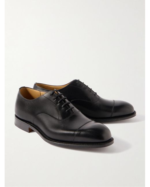 Church's Black Consul Leather Oxford Shoes for men