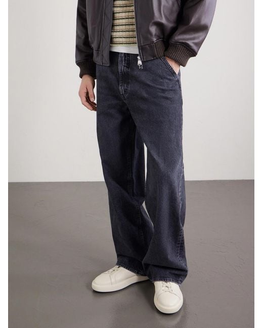 Officine Creative Natural Slouch 001 Full-grain Leather Sneakers for men