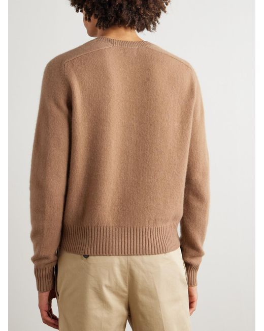 Cashmere Sweater di Tom Ford in Natural da Uomo