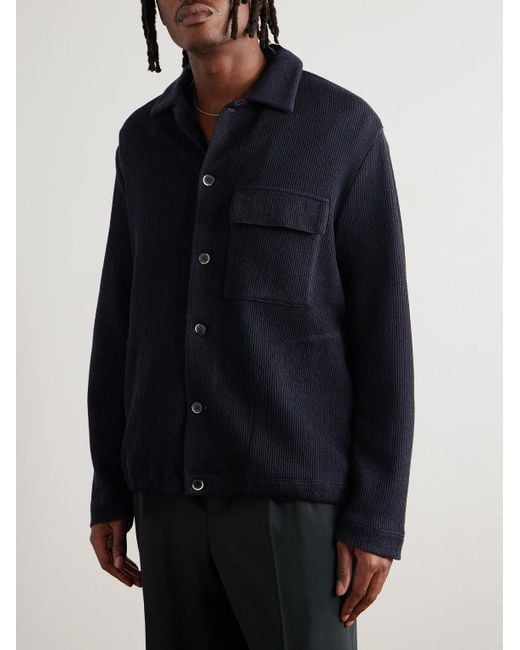 Blouson di Barena in Blue da Uomo