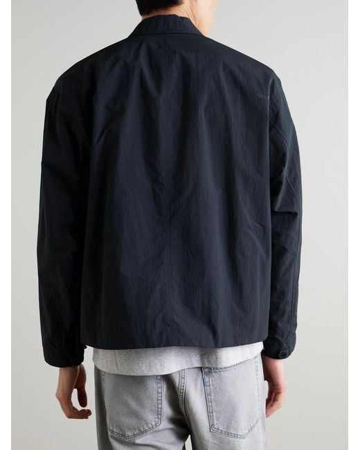 NN07 Blue Fenton 80039 Recycled-Shell Jacket for men