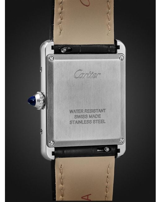 Orologio 33,7 Mm di Cartier in Black da Uomo