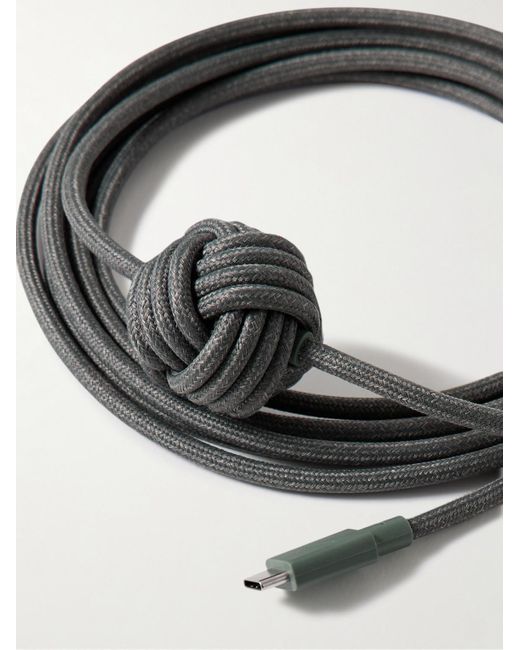 Native Union Gray Anchor Usb-c Phone Charger for men