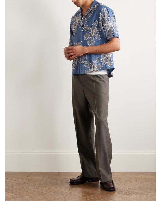Camicia di Corridor NYC in Blue da Uomo